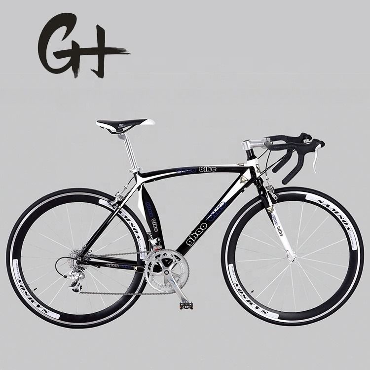 Pedal 700C de corrida com estrutura de alumínio leve e 24 velocidades