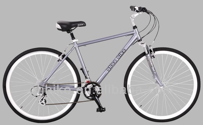 700C x 25C Pneus Alumínio Ligação Ford Road Bike para confortável 21 velocidade de corrida de bicicleta