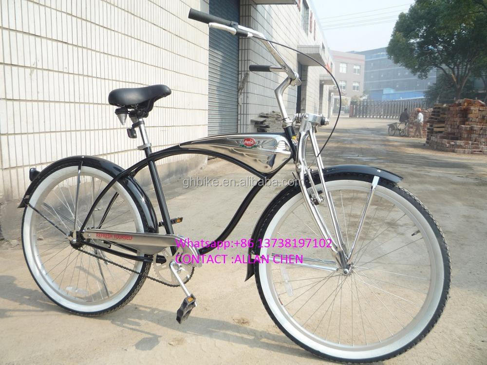 Popular Girls Beach Cruiser Bike com estrutura de aço e Shimano Nexus 3 Speed Gear