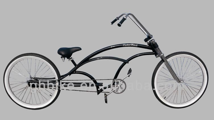 Encomenda 26' Long Beach Cruiser Bike Bicicleta Chopper Cruiser Ciclismo Cruiser de Praia Homem
