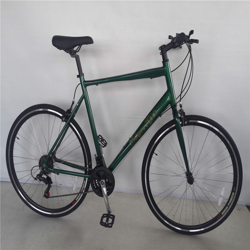 Bicicleta de estrada para homens com freio V dianteiro e traseiro