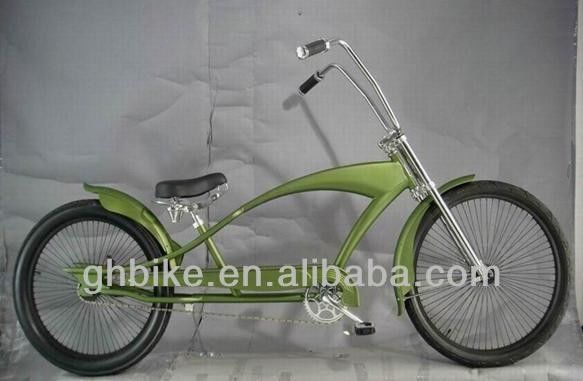 Peso brilhante 25KGS 26' Chopper Beach Cruiser Bike com projeto especial e aprovação CE
