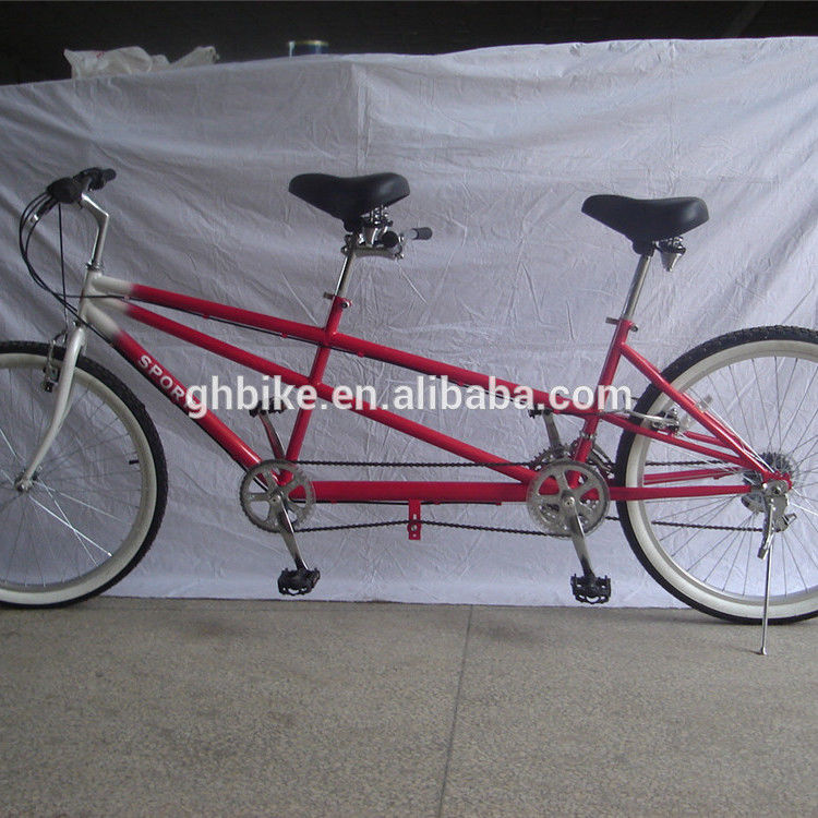 Material de borda de liga de alumínio 26 &quot;Bike Tandem de motociclista baixo para 2 ou 3 pessoas