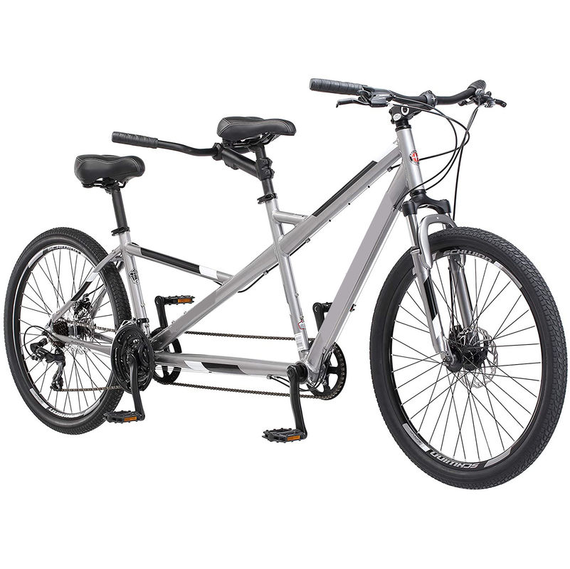 Bicicleta para duas pessoas Tandem 26&quot; 21s Marchas 1 Velocidade 120kg Capacidade de carga Escolha popular