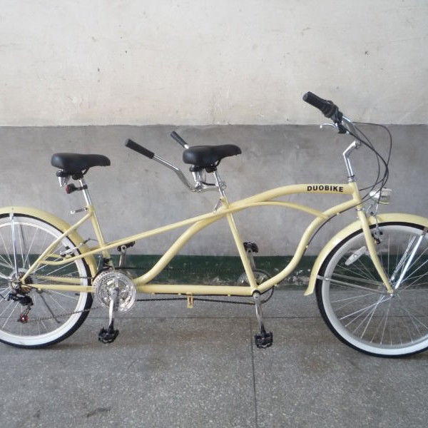 Alloy Stem 21-Speed Double Seat Tandem Bike com material de garfo de aço 2019 Best Seller