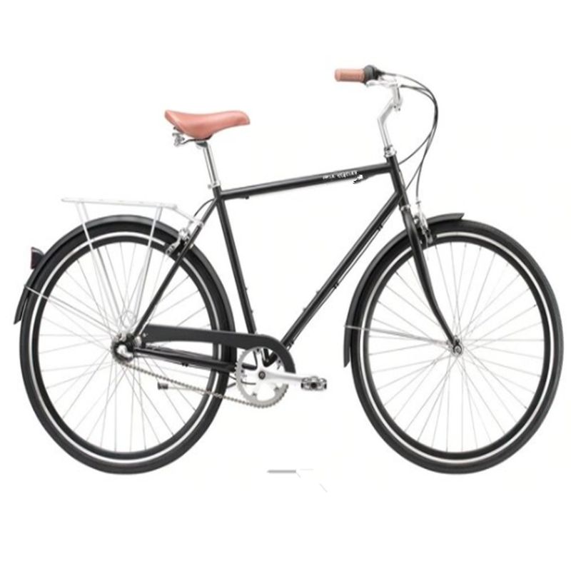 700C Lasco Crank Set Multi 3 Speed Comfort City Cruiser Aluguer de Bicicletas para Homens Fitness