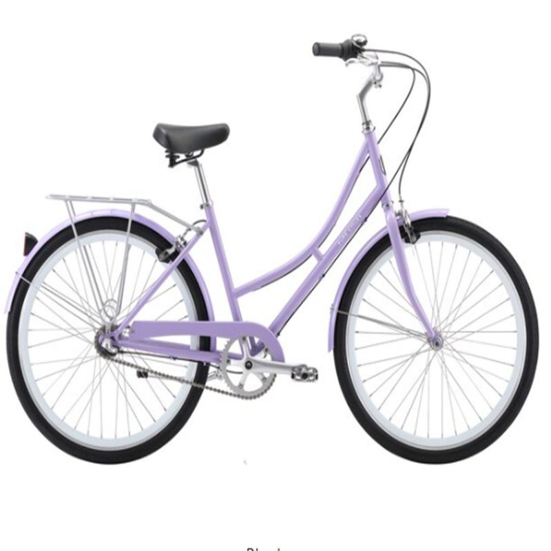 Pure Cycles Multi 3-Speed City Step-Through Conforto Feminino Fitness Cruiser Bike Durável