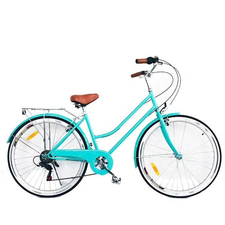 CPSC Colorido 700C CE Hi-Steel Lady City Bike com borda de alumínio e 7 velocidades