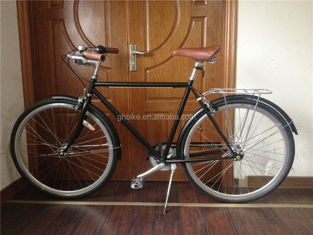 700C pedal masculino retro bicicleta urbana vintage engrenagem interna 3 velocidades Alumínio garfo cadeia KMC