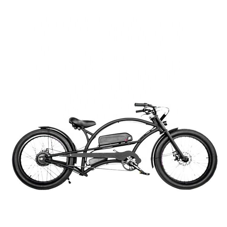 Motor do eixo traseiro 48V 1000W 17AH CE Single Speed Electric Chopper Beach Cruiser Bike