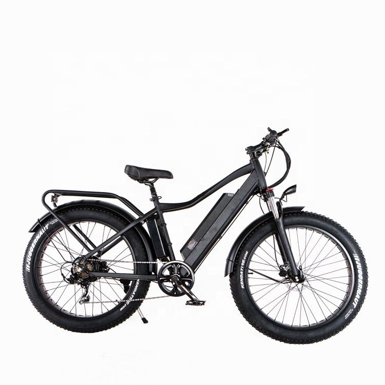 Snow 26&quot; 52V 1000W bicicleta de montanha elétrica com 7 velocidades e bateria de lítio 17AH