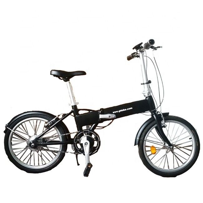 16&quot; Mini Folding Bike com 24V 250W Motor e 10AH Lithium Battery Gears Single Speed