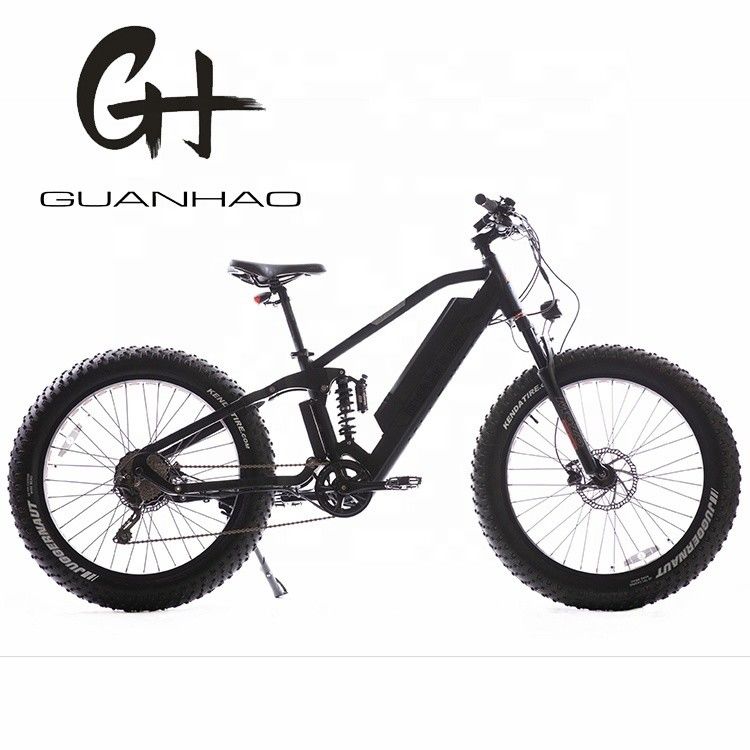 8 SPEED engrenagens 26 polegadas 48V 17Ah bateria de lítio bicicleta de montanha elétrica com 1000W Bafang motor médio