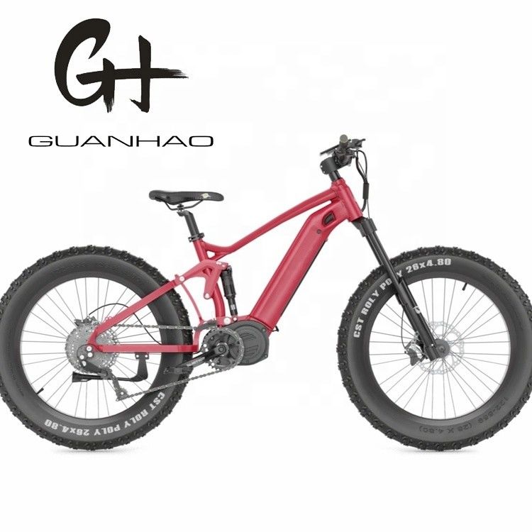 Bateria de tubo inferior 26 polegadas Bafang M620 Motor médio 48V 750W 10.5AH CE 45KM/H EBIKE de pneu gordo