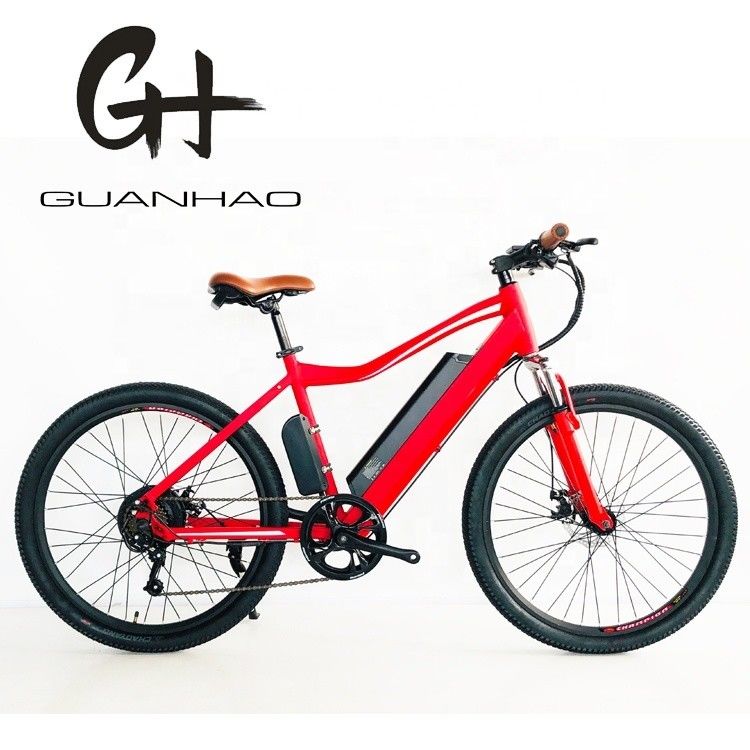 500W 48V14AH Rear Hub Motor Mountain Bike Elétrico 26 polegadas 45KM/H 2.125 Pneus MTB Ebike