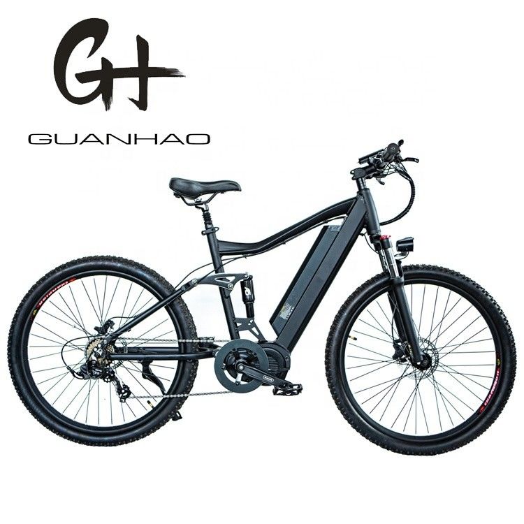 26&quot; ALLOY Suspensão Ebike 750W/1000w Fat Tire Electric Mountain Bike para todos os climas