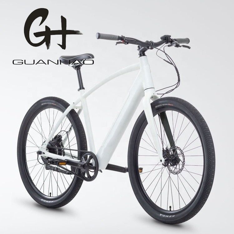 36V 350W EN15194 2007 Bicicleta elétrica de velocidade única com bateria de lítio de 10,41AH e PAS