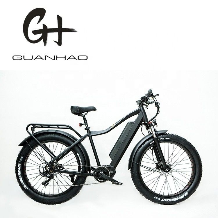26 polegadas CE CPSC TUV BaFang G521 M600 500W SM 48V 17AH Bateria Fat Tire Mountain EBIKE